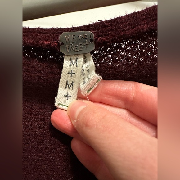 Free People long sleeve tunic shirt - Picture 5 of 5